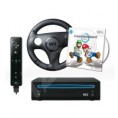 Nintendo Wii Mario Mario Kart Pack Black 